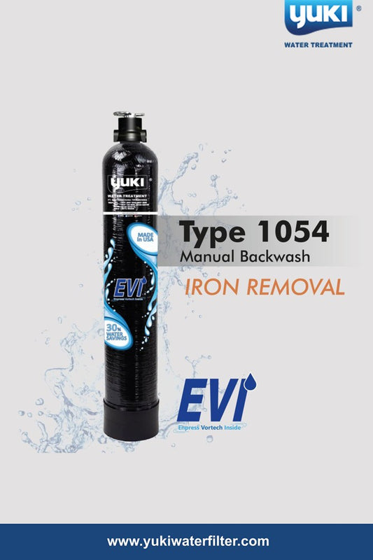 Filter Air EVI 1054 Manual Backwash Iron Removal