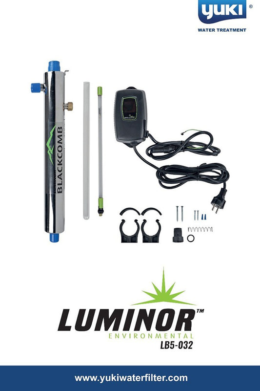 LUMINOR LB5-032 Ultraviolet Water Sterilizer Technology 3 GPM
