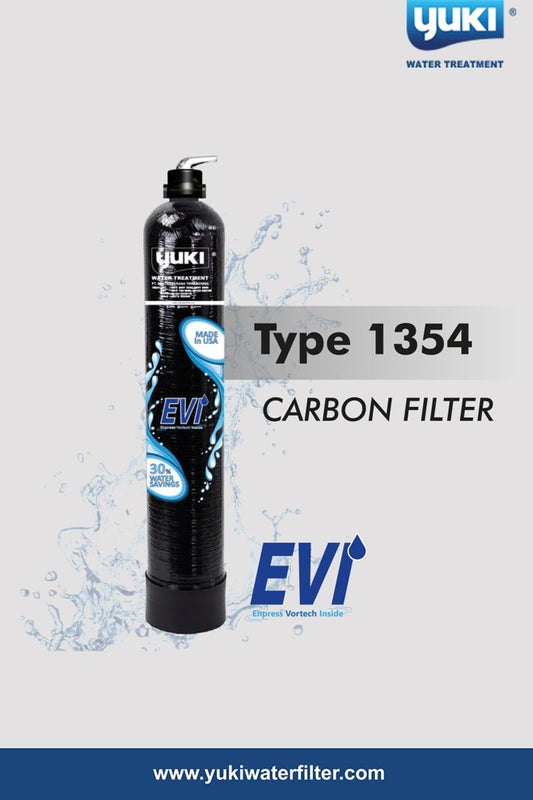 Filter EVI (Enpress Vortech Inside) 1354 Carbon Filter Manual Backwash